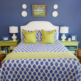 coastal haven design | coastalhavendesign.com | blue and green bedroom